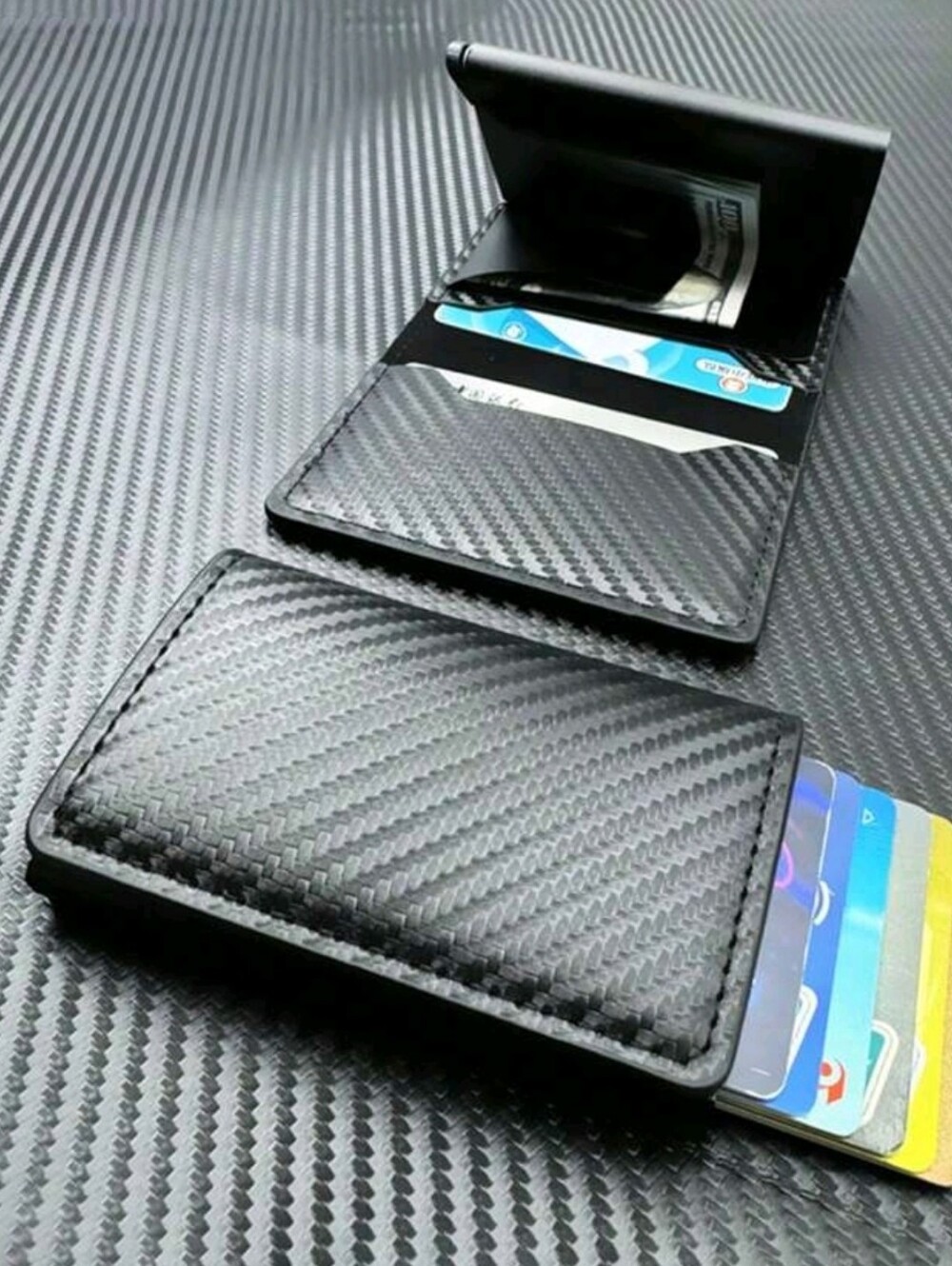 Modern, Sleek Black Wallet